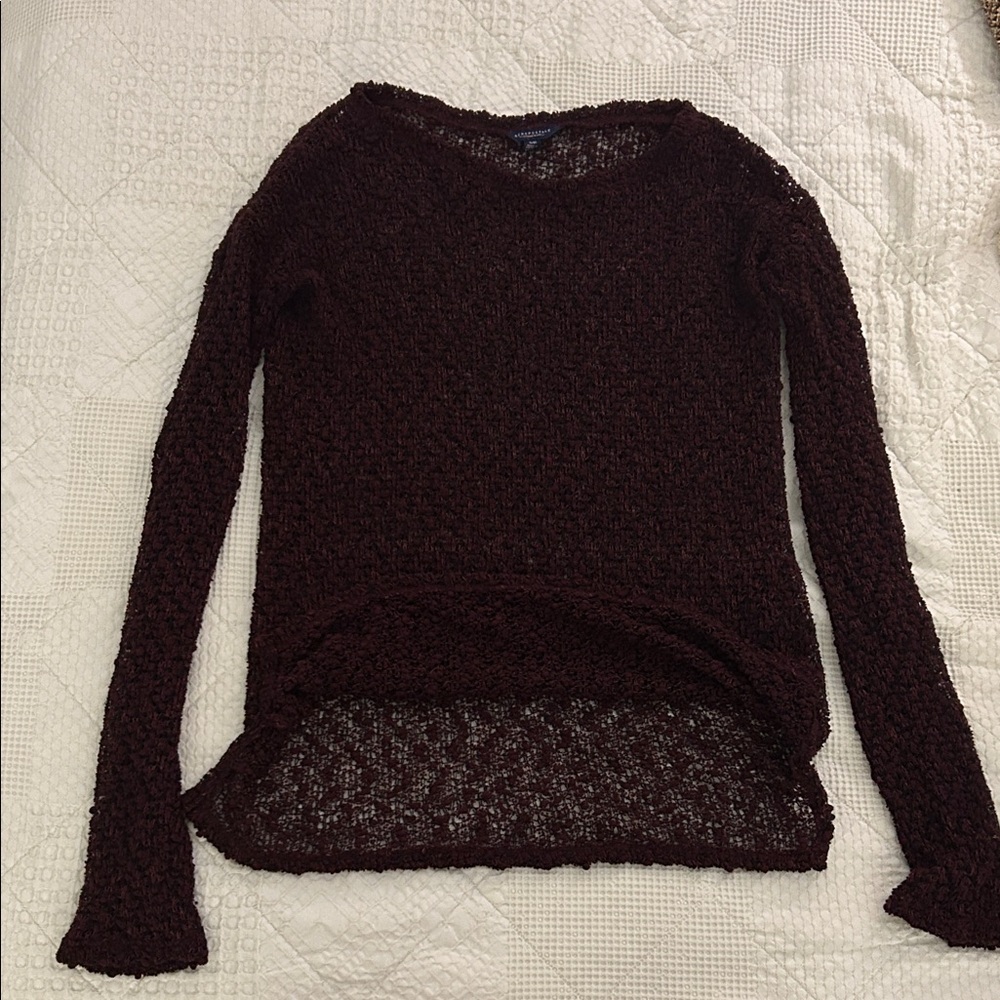 Aeropostale Deep Purple Sweater